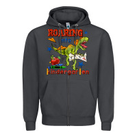 Smoke roaring into kindergarten Zipper Hoodie - BundleAndBundleShop