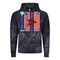 Cloud Black 4th of july stars and stripes seamless pattern Vintage Hoodie - BundleAndBundleShop