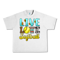 Lunar Rock live love softball Urban Heavy Tee - LillyAllenDesigns