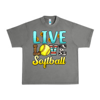 Tornado live love softball Urban Heavy Tee - LillyAllenDesigns