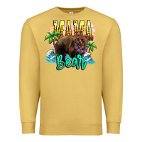 Antique Gold Mama bear summer Premium Sweatshirt - NancyCooperArtShop