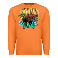 Carrot Mama bear summer Premium Sweatshirt - NancyCooperArtShop
