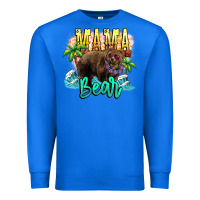True Royal Mama bear summer Premium Sweatshirt - NancyCooperArtShop