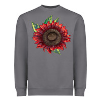 Storm procut red sunflower Heavyweight Sweatshirt - LillyAllenDesigns
