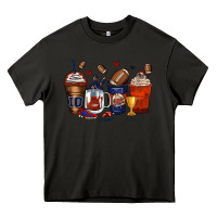 Asphalt american football coffee cups Heavy Core Tee - Zillion Design Studio
