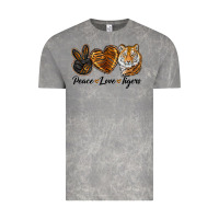 Cloud Rock Peace Love Tigers Vintage Tee - LillyAllenDesigns