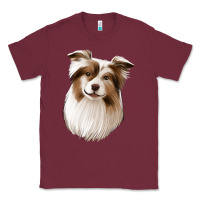 Burgundy Aussie Classic Tee - Jasminsmagicworld
