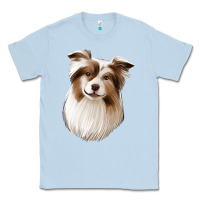 Dusty Blue Aussie Classic Tee - Jasminsmagicworld