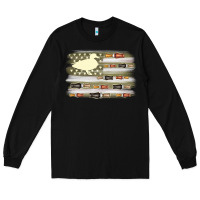 Black duck hunter flag Long Sleeve Tee - MaliasSmallBusiness