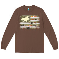 Chestnut duck hunter flag Long Sleeve Tee - MaliasSmallBusiness