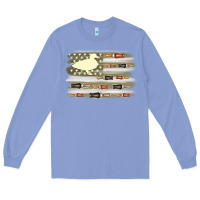 Colony Blue duck hunter flag Long Sleeve Tee - MaliasSmallBusiness