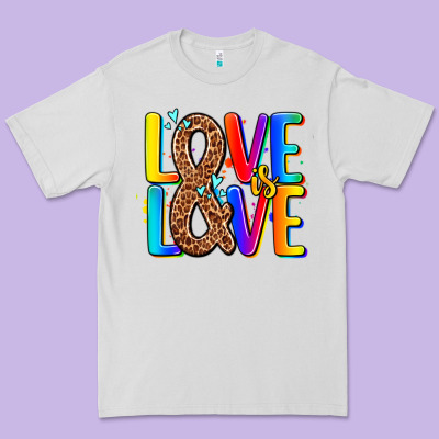 Pride Lgbtqi Love Is Love Premium Tee Designed By Adodesignshop