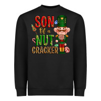Black Christmas son of a nutcracker Heavyweight Sweatshirt - NancyCooperArtShop