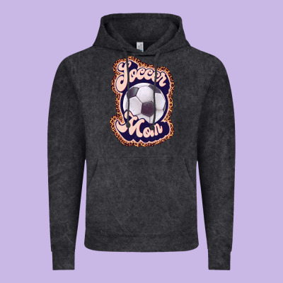 Soccer Mom Vintage Hoodie Designed By Jahusdesignshop