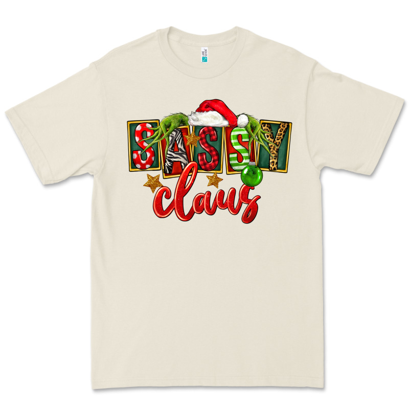 Christmas Sassy Claus Premium Tee by FaDigitalArtStudio | Teevron