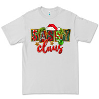 Dove Grey christmas sassy claus Premium Tee - FaDigitalArtStudio