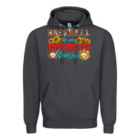 Smoke baseball is my favorite season Zipper Hoodie - BundleAndBundleShop