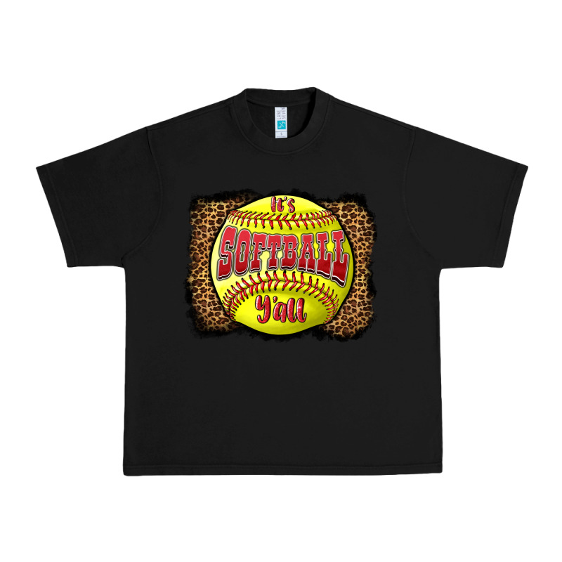 It's Softball Y'all Urban Heavy Tee by LillyAllenDesigns | Teevron