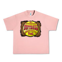 Salmon it's softball y'all Urban Heavy Tee - LillyAllenDesigns
