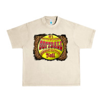 Sandshell it's softball y'all Urban Heavy Tee - LillyAllenDesigns