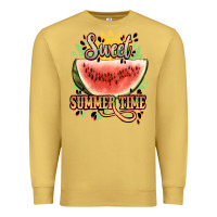 Antique Gold sweet summer time watermelon Premium Sweatshirt - NancyCooperArtShop