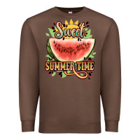 Chestnut sweet summer time watermelon Premium Sweatshirt - NancyCooperArtShop