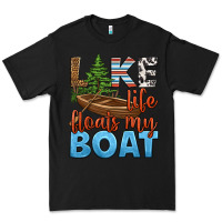 Black lake life floats my boat Premium Tee - HRA Design Shop