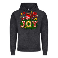Vintage Black christmas joy coffee and candies Vintage Hoodie - AdoDesignShop