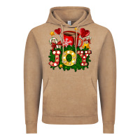 Vintage Coffee christmas joy coffee and candies Vintage Hoodie - AdoDesignShop