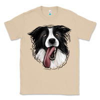 Mushroom Border Collie Classic Tee - Jasminsmagicworld