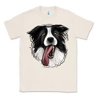 Natural Border Collie Classic Tee - Jasminsmagicworld
