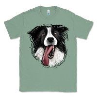 Sage Border Collie Classic Tee - Jasminsmagicworld