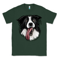 Sports Green Border Collie Classic Tee - Jasminsmagicworld