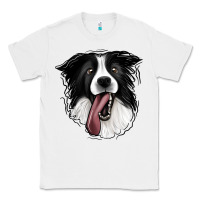 White Border Collie Classic Tee - Jasminsmagicworld