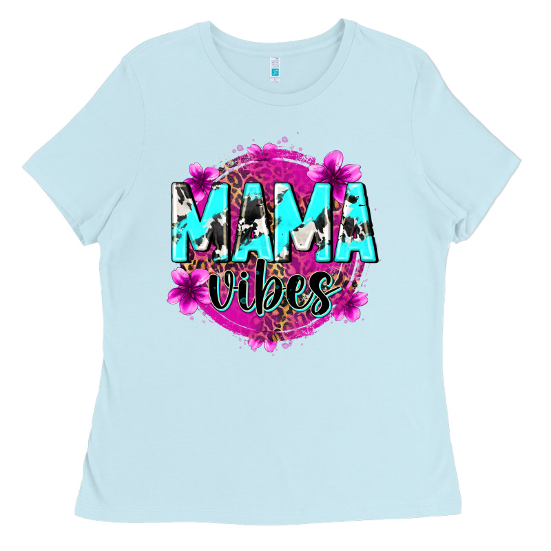 Mama Vibes Ladies Tee by Zillion Design Studio | Teevron
