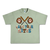Oil Green calm your mitts Urban Heavy Tee - AdoDesignShop