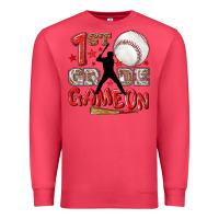 Cardinal back to school 1st baseball game on Premium Sweatshirt - NancyCooperArtShop