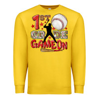 Lemon back to school 1st baseball game on Premium Sweatshirt - NancyCooperArtShop