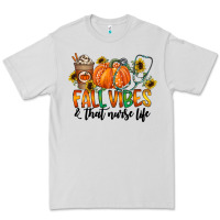 Dove Grey fall vibes and that nurse life Premium Tee - CowhideDigitalArt