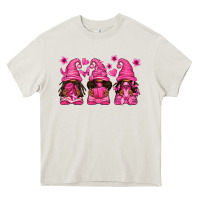 Cream breast cancer afro gnomies Heavy Core Tee - texasbilliewilder
