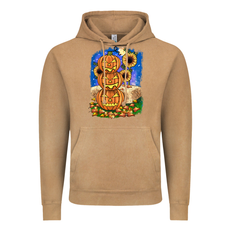 Pumpkin Sunflower Vintage Hoodie by JahusDesignShop | Teevron