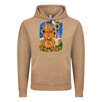 Vintage Coffee pumpkin sunflower Vintage Hoodie - JahusDesignShop