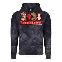 Cloud Black three up three down baseball Vintage Hoodie - Jasminsmagicworld