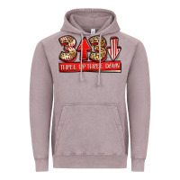Vintage Zinc three up three down baseball Vintage Hoodie - Jasminsmagicworld