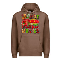 Chestnut hot cocoa and christmas movies Premium Hoodie - texasbilliewilder