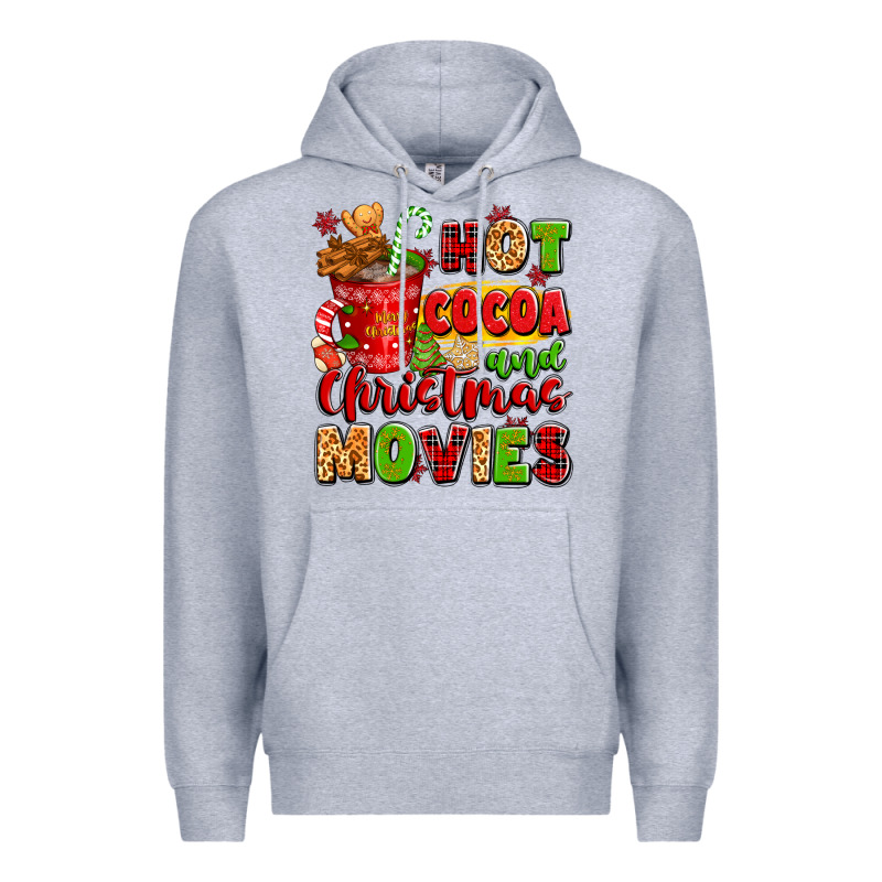 Hot Cocoa And Christmas Movies Premium Hoodie by texasbilliewilder | Teevron