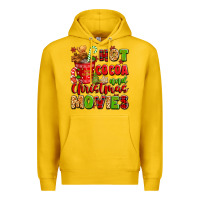 Lemon hot cocoa and christmas movies Premium Hoodie - texasbilliewilder