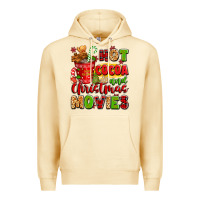 Pina Colada hot cocoa and christmas movies Premium Hoodie - texasbilliewilder