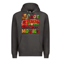Smoke hot cocoa and christmas movies Premium Hoodie - texasbilliewilder