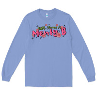 Colony Blue having a menty b, cute and trendy Long Sleeve Tee - MaliasSmallBusiness